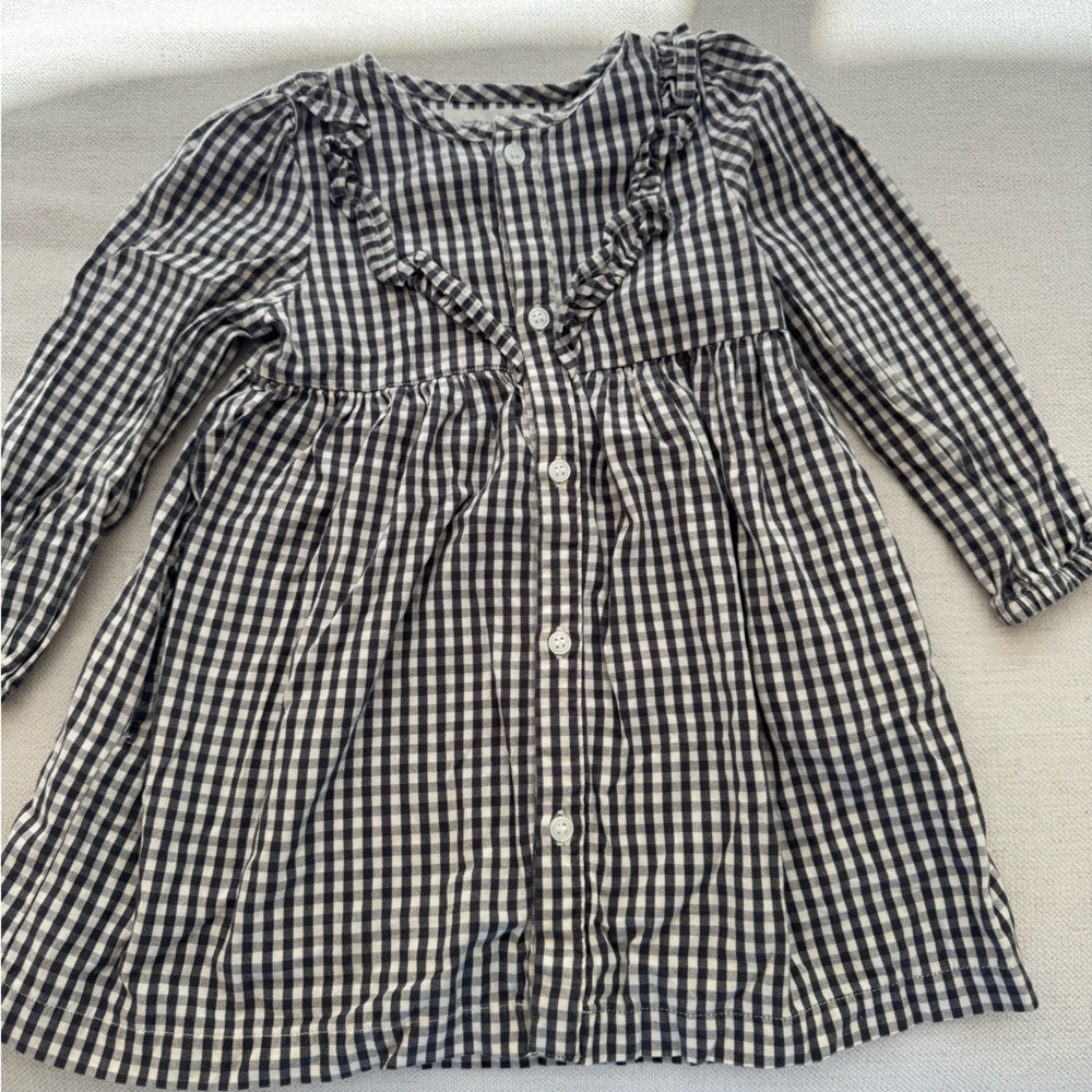 Pehr Navy Gingham dress